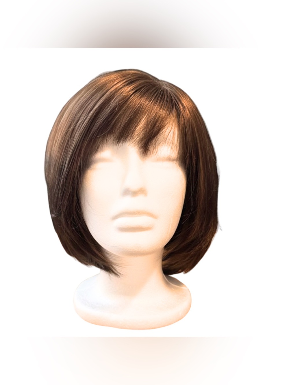 Ellen Wille Change Wig Perucci Collection Short Angled Brown Bob Synthetic Wig